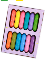 Haku Yoka Happy Pea Pod Crayons