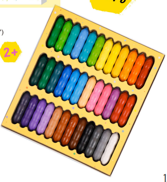 Haku Yoka Happy Pea Pod Crayons