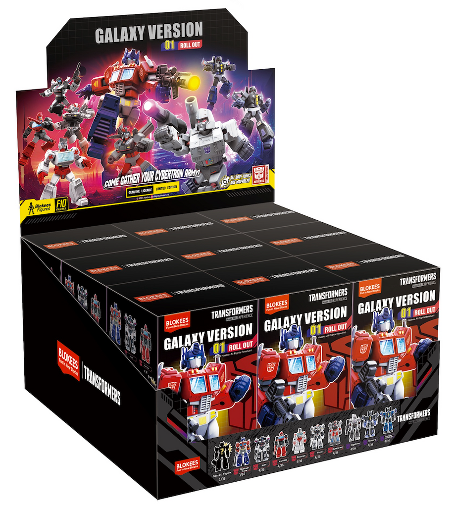 Blokees (Blind box) Figures PDQ - Transformers Galaxy Version 01 - Autobots Roll Out