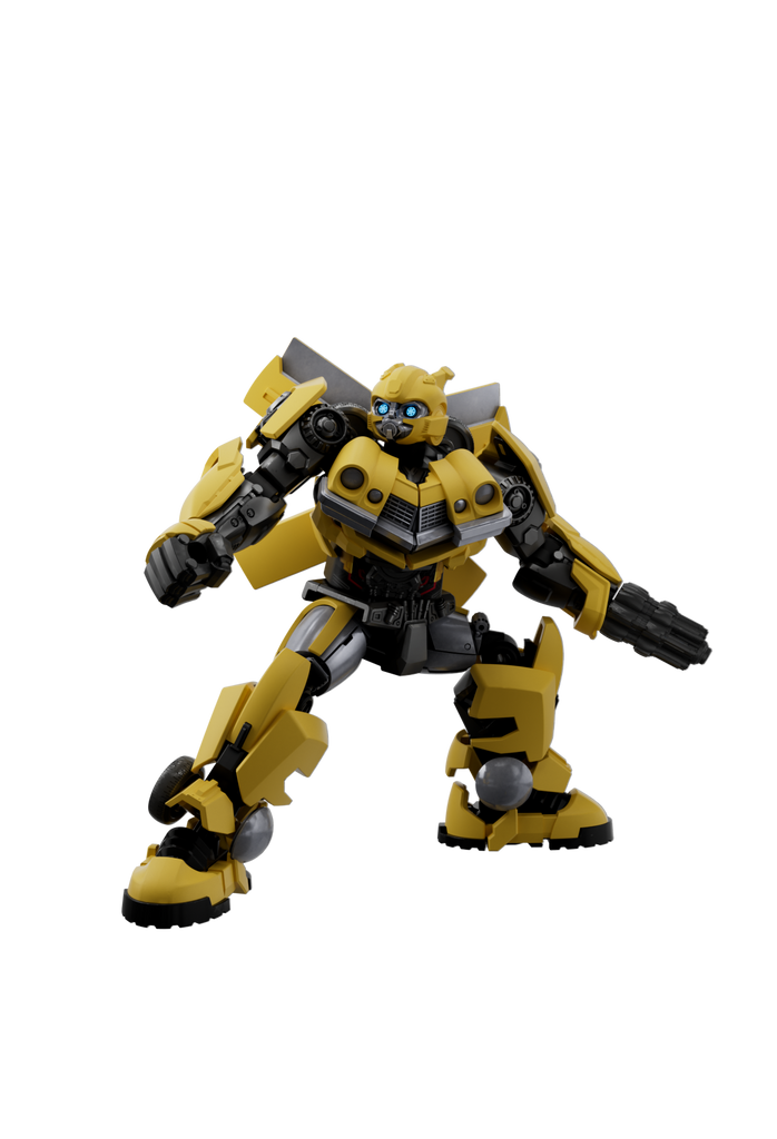 Blokees Figures Superhero Toys, Building Model Kit for Children and Adults - Transformers (Model Kit) Classic Class 02 - Bumblebee (10cm)