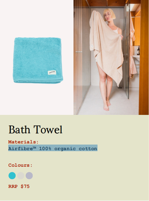 Paire Bath Towel