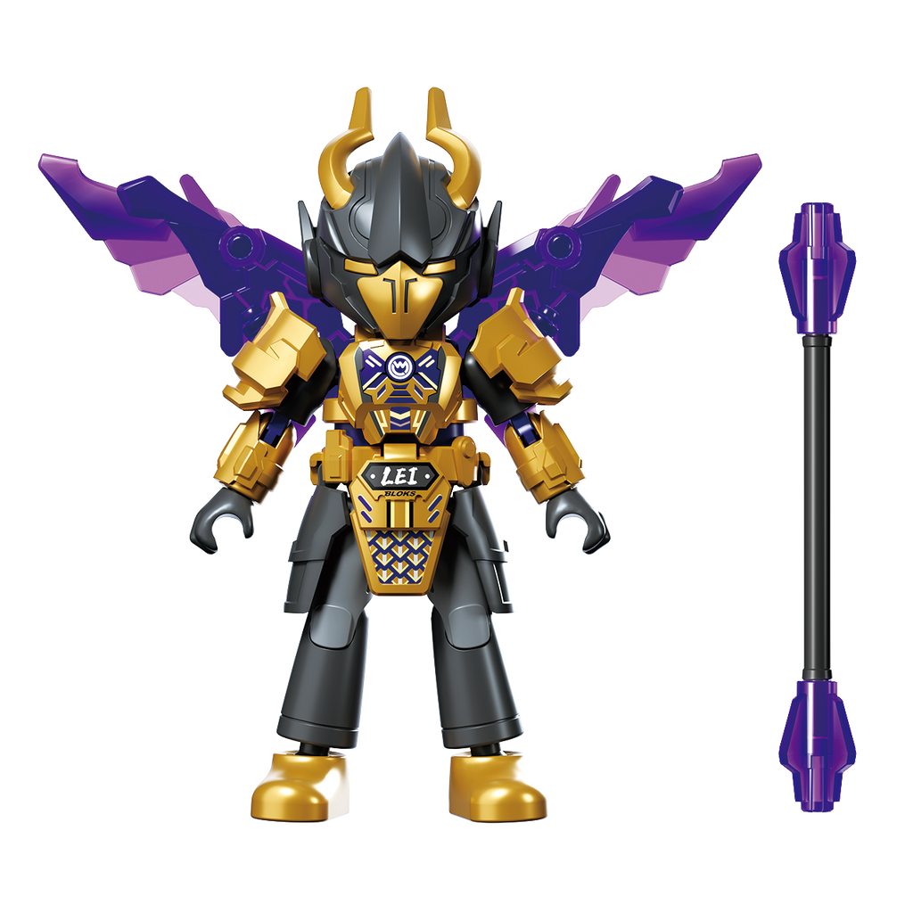 Blokees (Blind box) Figures PDQ (9 in 1) - Herospire Galaxy Version Tubro 02 - Fearless Demon Child