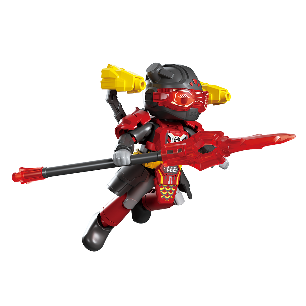 Blokees (Blind box) Figures PDQ (9 in 1) - Herospire Galaxy Version Tubro 02 - Fearless Demon Child