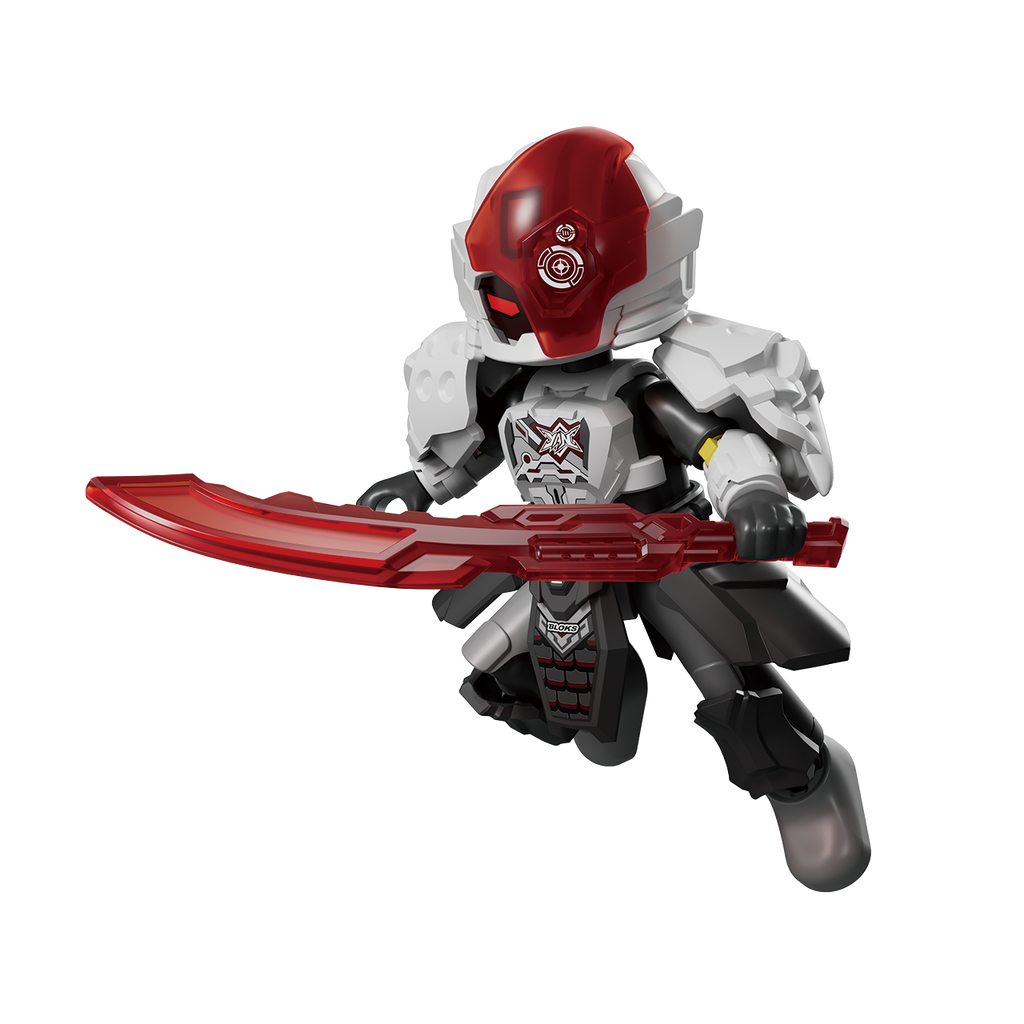 Blokees (Blind box) Figures PDQ (9 in 1) - Herospire Galaxy Version Tubro 02 - Fearless Demon Child