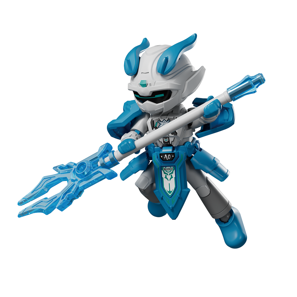 Blokees (Blind box) Figures PDQ (9 in 1) - Herospire Galaxy Version Tubro 02 - Fearless Demon Child