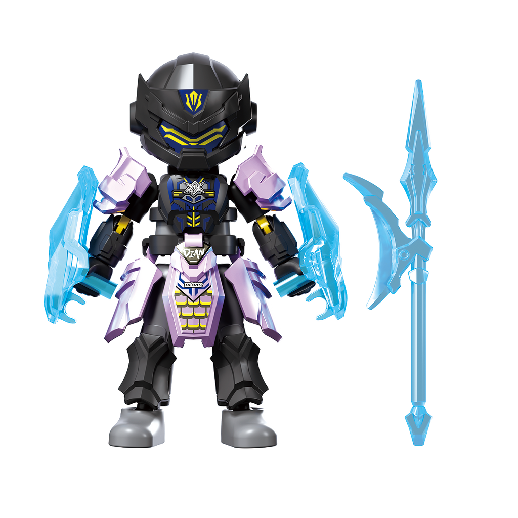 Blokees (Blind box) Figures PDQ (9 in 1) - Herospire Galaxy Version Tubro 02 - Fearless Demon Child