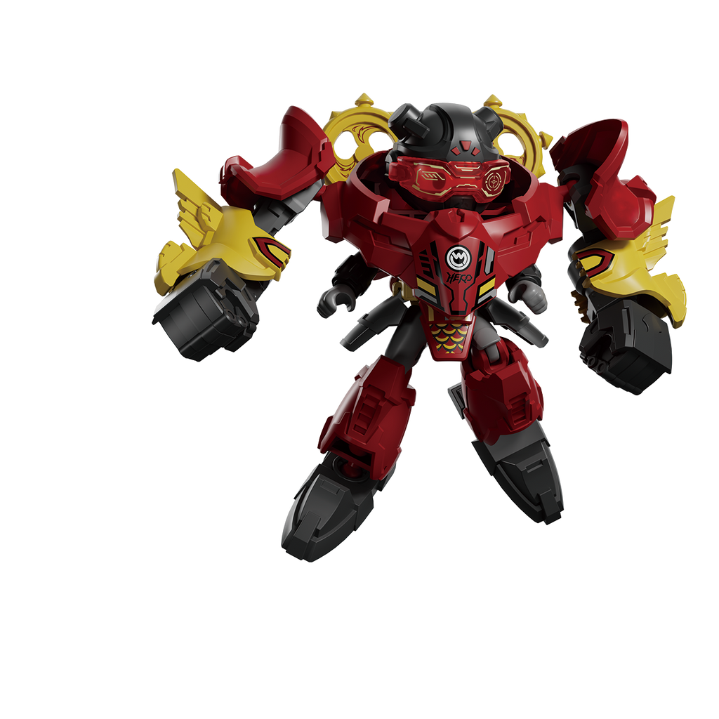 Blokees (Blind box) Figures PDQ (9 in 1) - Herospire Galaxy Version Tubro 02 - Fearless Demon Child