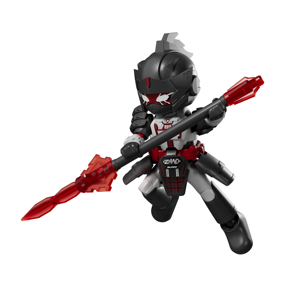 Blokees (Blind box) Figures PDQ (9 in 1) - Herospire Galaxy Version Tubro 02 - Fearless Demon Child