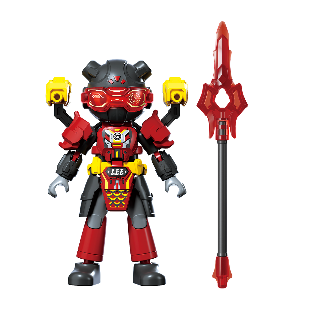 Blokees (Blind box) Figures PDQ (9 in 1) - Herospire Galaxy Version Tubro 02 - Fearless Demon Child