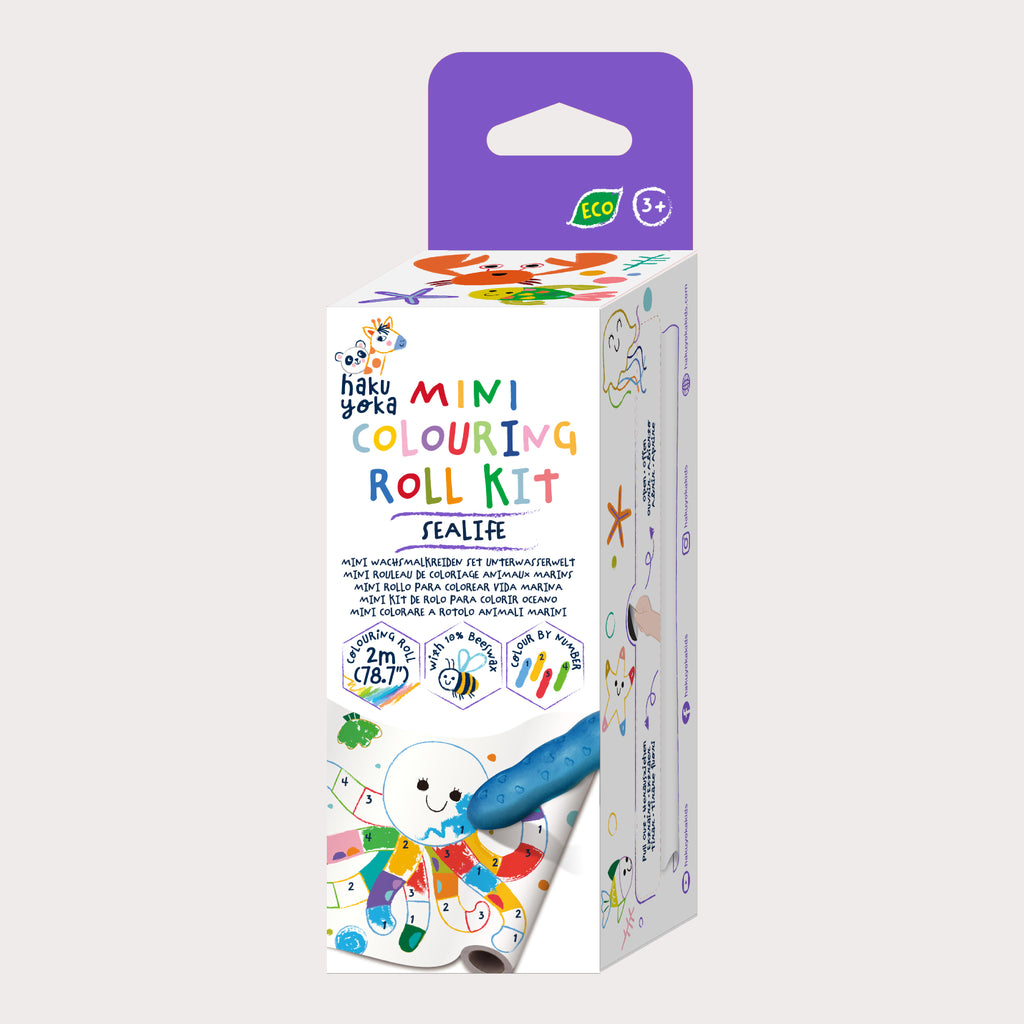 Haku Yoka Mini Colouring Roll Kit