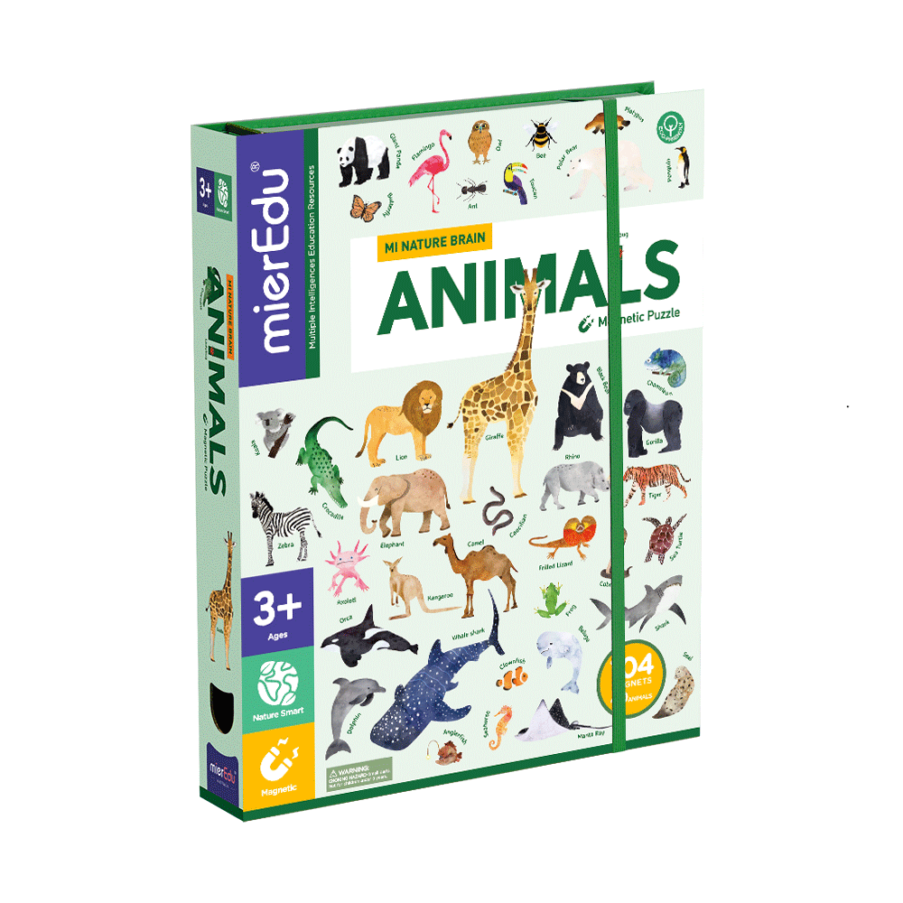 Magnetic Puzzle - All About Animals small