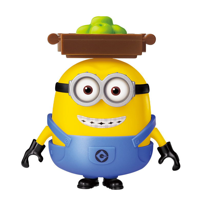 Blokees Officially Licensed Playful Learning Action Figures - preCOOL Minions -Otto (The Fruit Handler)