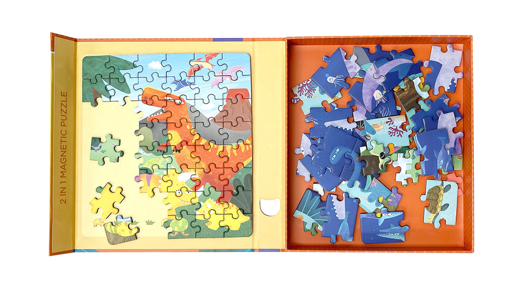 mierEdu 2 in 1 Magnetic Puzzles