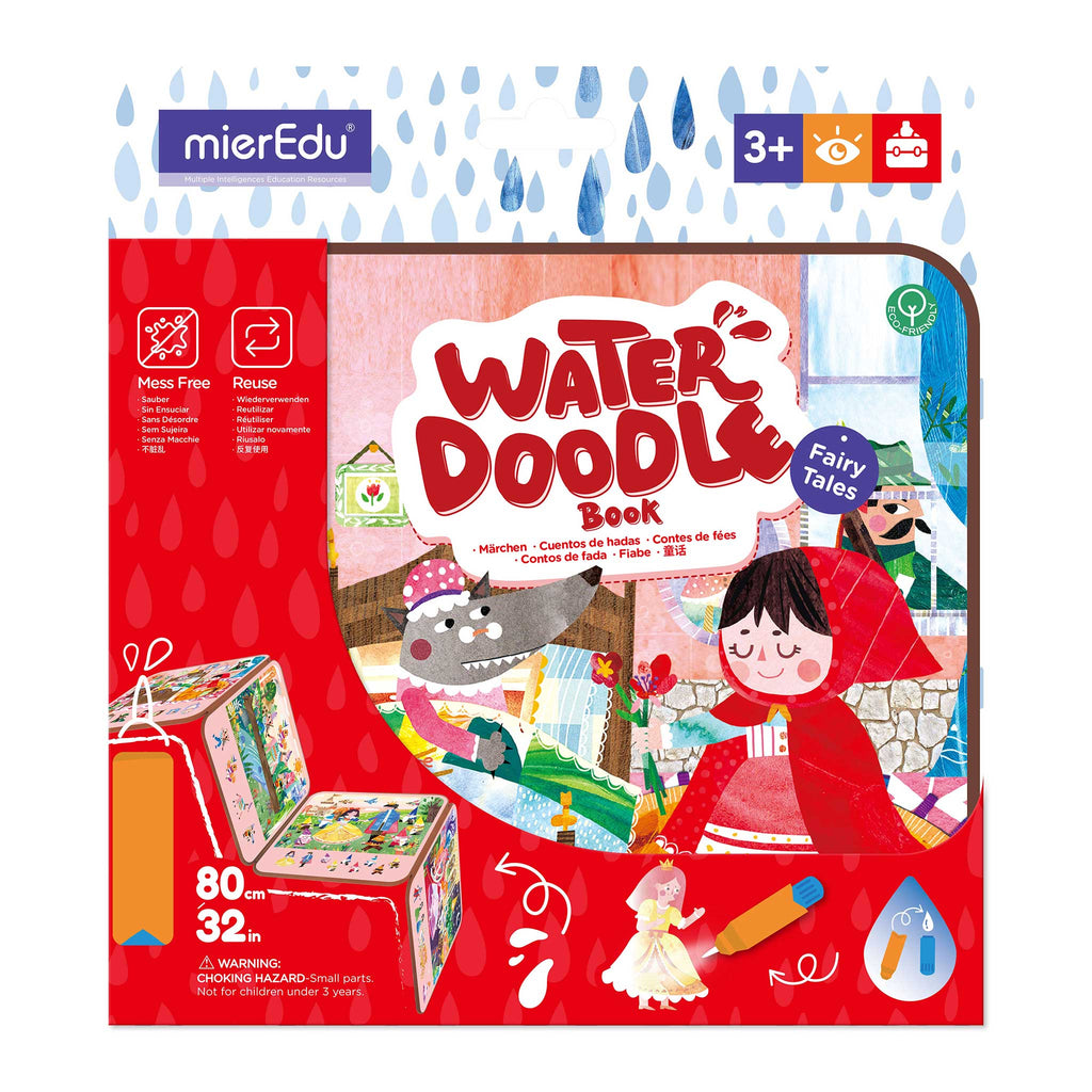 mierEdu Magic Water Doodle Book Hangtag