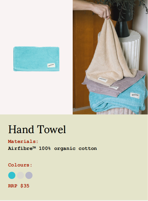Paire Hand Towel