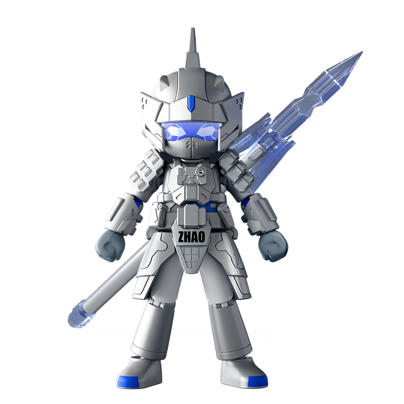 Blokees Figures - Hero Infinity (Model Kit) Armor Version 07 -Zhao Yun(Battle Suit)