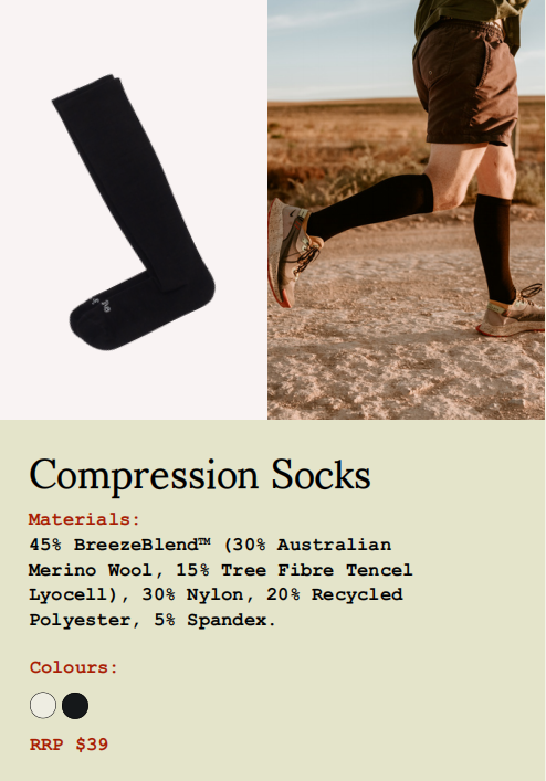 Paire Compression Socks