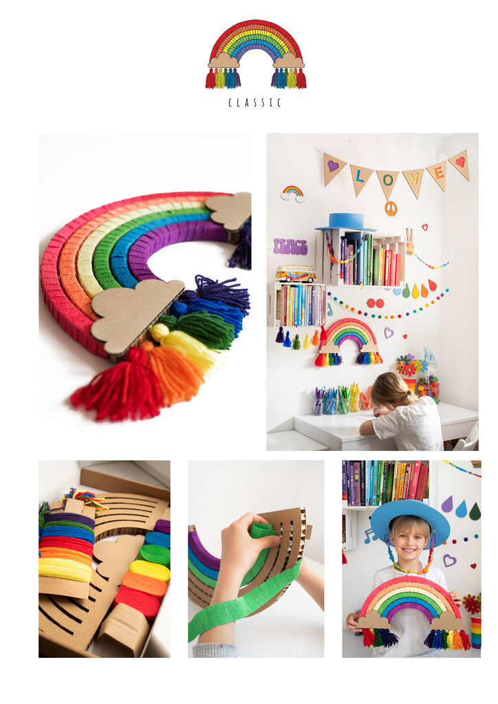 KOKO Cardboards DIY Rainbow