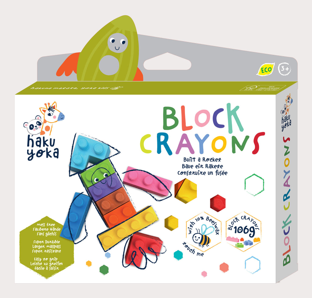 Haku Yoka Block Crayons