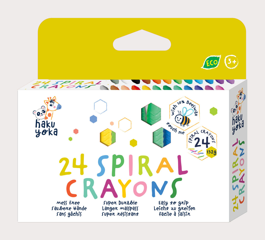 Haku Yoka Spiral Crayons
