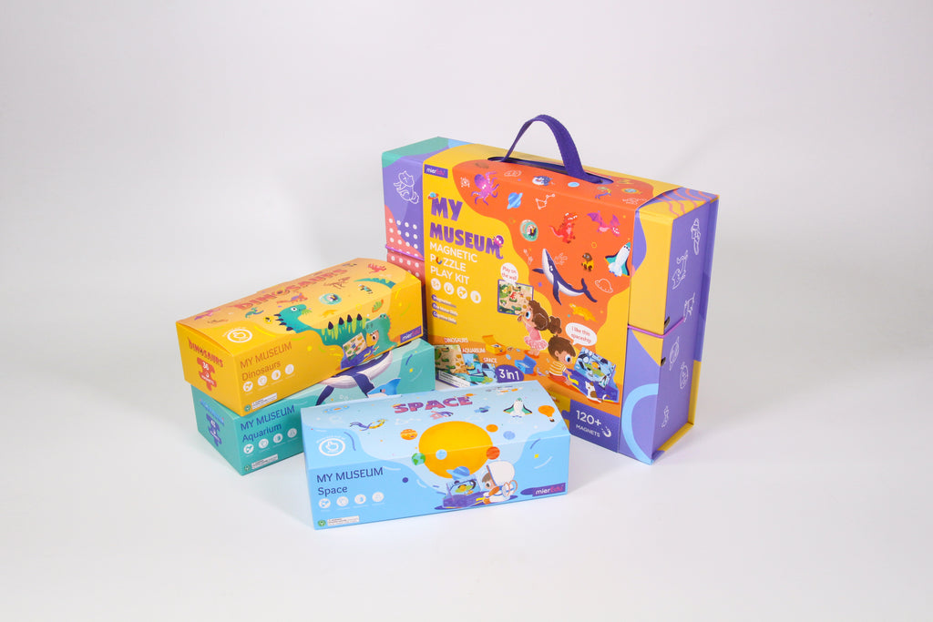 mierEdu Magnetic Puzzle Play Kits