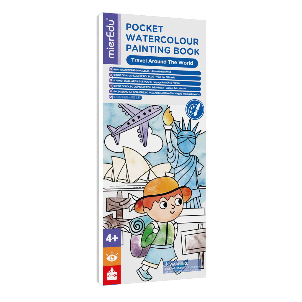 mierEdu Pocket Watercolour Painting Book