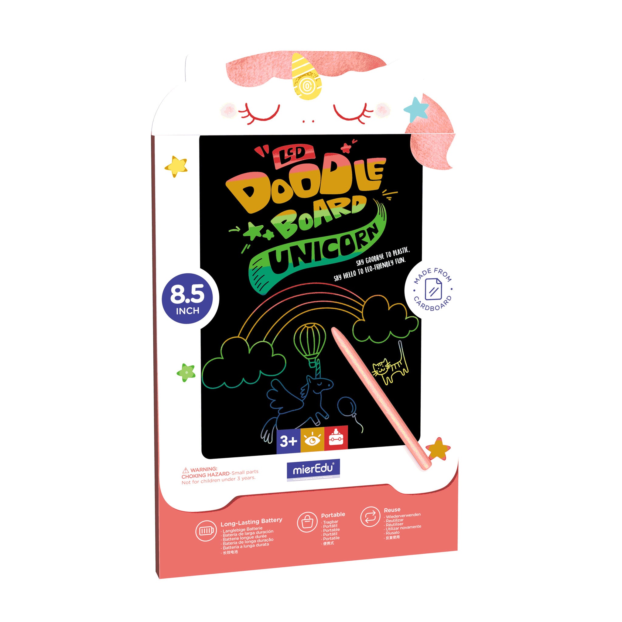 TEKFUN LCD Doodle Board Drawing Pad for Kids, 8.5 & Mauritius