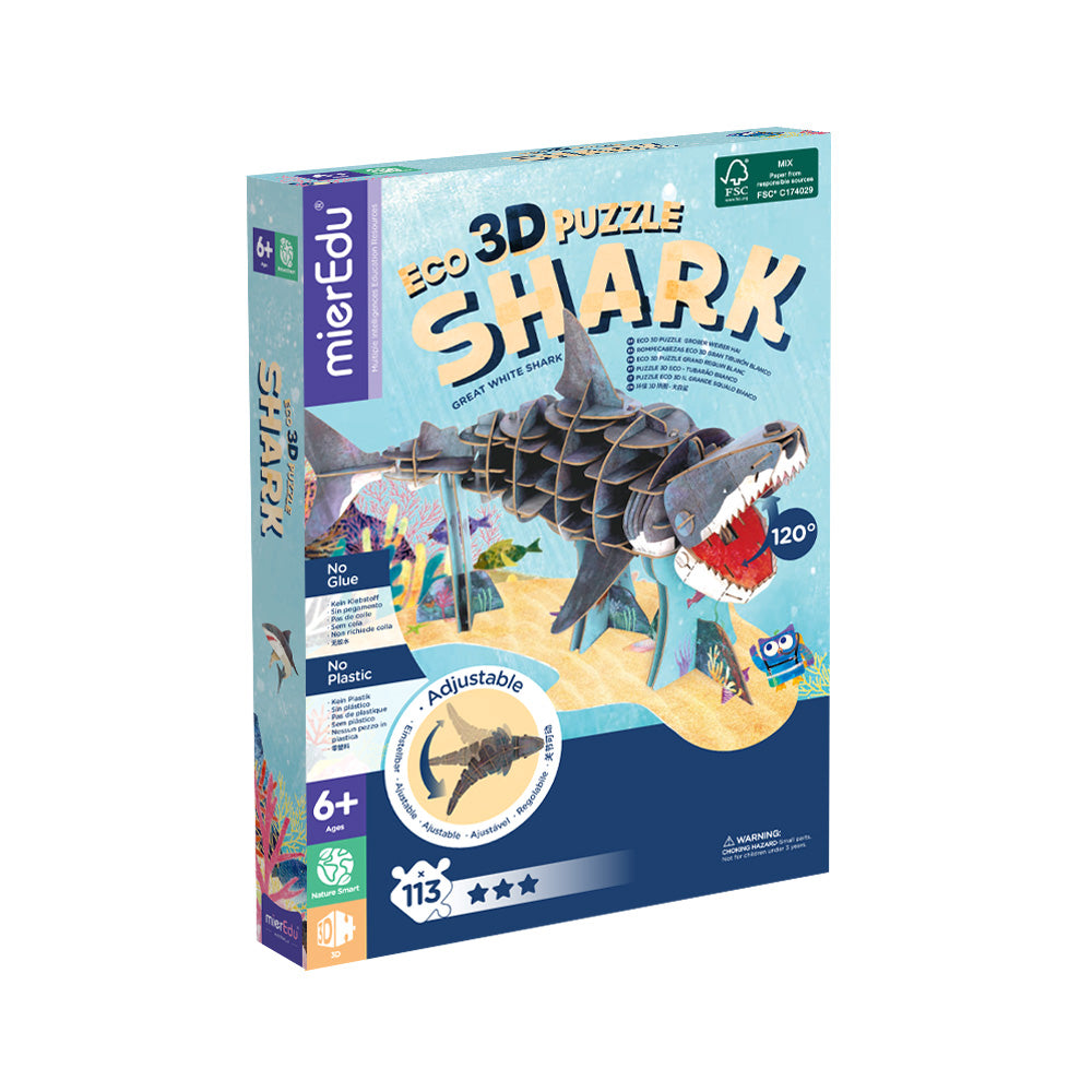 mierEdu ECO 3D Puzzles - Ocean Theme