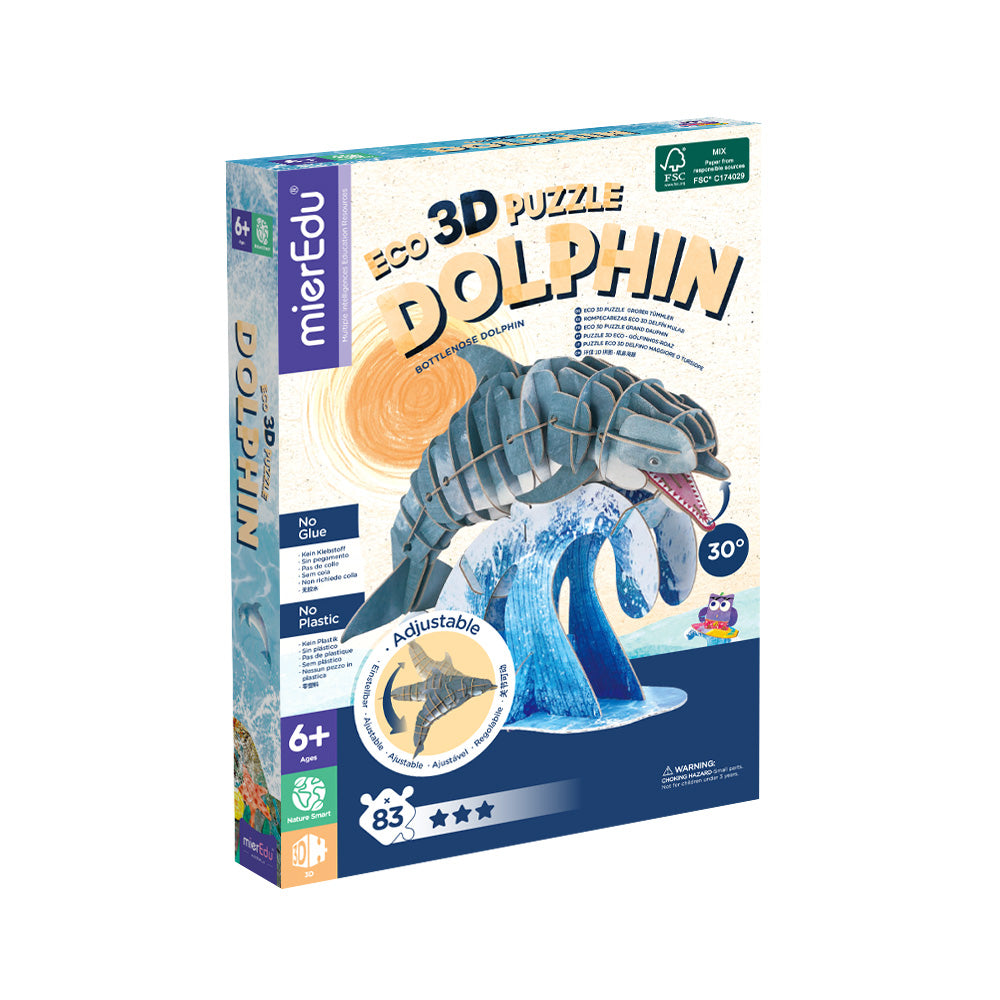 mierEdu ECO 3D Puzzles - Ocean Theme