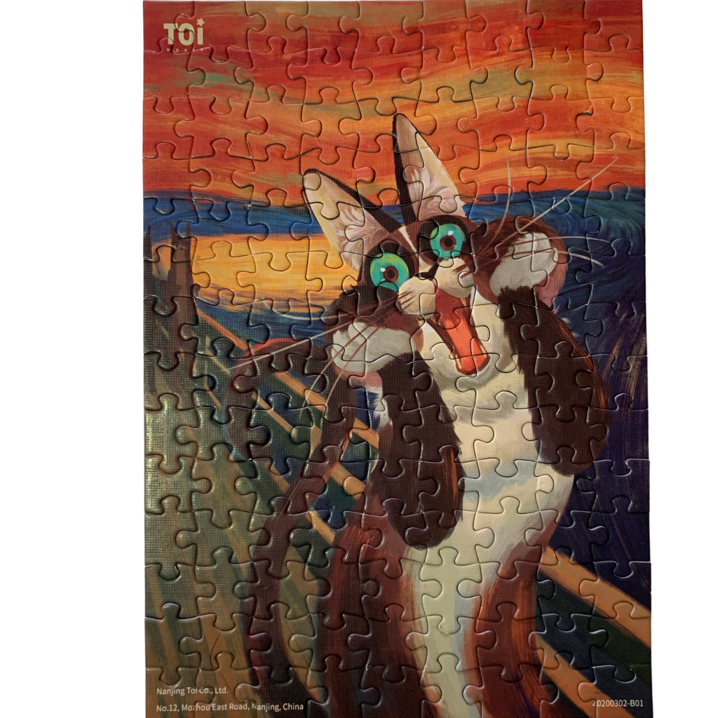 TOI Cat In Art Puzzles